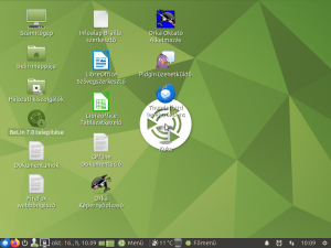 BeLin 7.0 Mate kiadás asztala